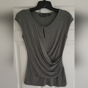 Women's Gray Top NY & Co size XS